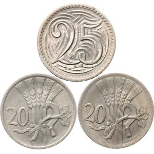 Obdobie rokov 1918–1938, 20 hal. 1937, 1938; +25 hal. 1933, 3 ks