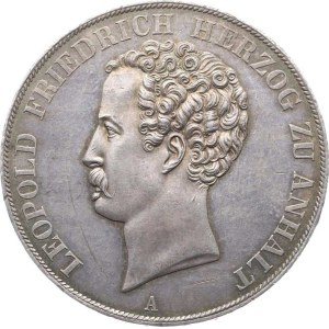Anhalt-Dessau, Leopold Friedrich (1817–1871), 2 Federal Tolar (3-1/2 Gulden) 1846 A KM 13 RR
