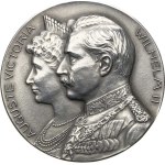 Prussia, Wilhelm II (1888–1918), 1906 Medal commemorating the silver wedding anniversary of Wilhelm and Augusta Victoria, court
