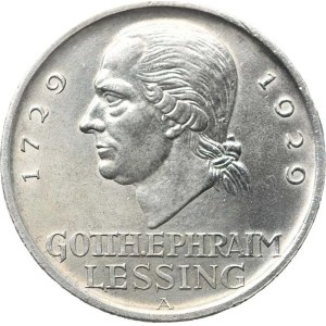 Výmarská republika (1918-1933), 5 RM 1929 A - Lessing KM 61