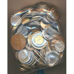 Set, 1,248 g of European coins