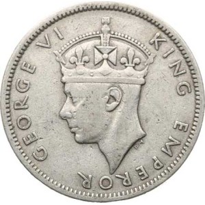 Fiji, 1 Shilling 1942 S KM 12a R Ag 900 5,66 g