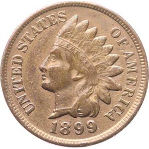 USA, 1 cent, 1899