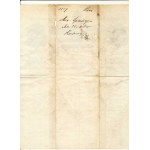Bonds, lottery tickets, miscellaneous, Austria – Vienna, Invoice from "Springer Max Freiherr v . , k . k."
