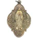 Religious Medals, Dolní Hřiby – Marian Society 1911, A: The Crowned Virgin Mary /