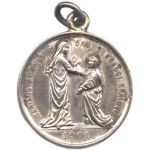 Religious Medals, Hradec Králové – Marian Congregation of Ladies, 1901 – single-sided