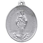 Religious Medals, Cholina – Marian Society of Ladies and Girls, 1912, A: The Virgin Mary with