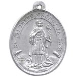 Religious Medals, Cholina – Marian Society of Ladies and Girls, 1912, A: The Virgin Mary with