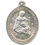 Religious Medals, Loděnice (near Beroun) — Marian Society of Ladies and Girls, founded in 1911