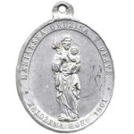Religious Medals, Opava—Marian Society, founded in 1901. A: St. Jos standing