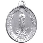 Religious Medals, Opava—Marian Society, founded in 1901. A: St. Jos standing