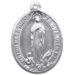 Religious Medals, Třebíč – Marian Society of St. Martin. Obverse: Marian monogram