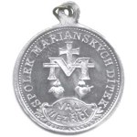Religious Medals, Valašské Meziříčí - Association of Marian Children, A: Marian Monogram