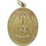 Religious Medals, Banská Štiavnica — 150th Anniversary of the Calvary, 1901, A: Mountain with a...