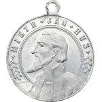 Religious Medals, Master Jan Hus. Bust viewed from the left, inscription / Chalice in a halo, inscription: