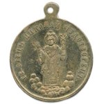Religious Medals, Ukraine - Gosha Monastery of Jasna Hora, A: Icon of the Mother of God of Gosha