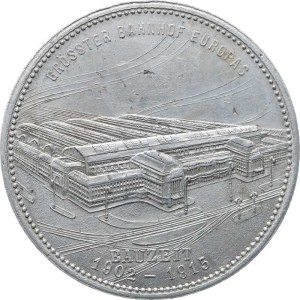 Germany, Leipzig - Commemorating the opening of the new train station in 1915, 10-ti