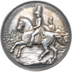 Germany, Prussia – Friedrich Wilhelm Ludwig, born in 1797, on a galloping horse in