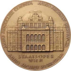 Austria, Vienna – State Opera, founded in 1869 – destroyed in 1945 – ro