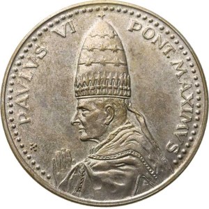 Vatican - Vatican City State, Paul VI, Medal for the Holy Year 1975, A: Bust of the Pope wearing a tiara from