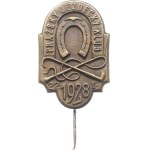 Czechoslovakia - Badges, Prague - Prague Riding Club, January 22, 1928