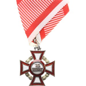 Franz Joseph I, Military Merit Cross, Silver, 3rd Class, with War Decoration,
