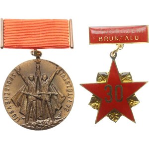 Československo, Pamätná medaila „30. výročie oslobodenia“ VM IV/59, Nov.174