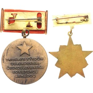 Československo, Pamätná medaila „30. výročie oslobodenia“ VM IV/59, Nov.174