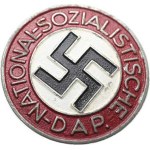 Germany – Third Reich (1933–1945), "NSDAP – DAP" (Deutsche Arbeiterpartei) badge – membership badge,