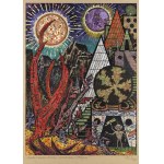 Stanisław Rolicz (1913 Manchuria – 1997 Sopot), "A Planet with Two Suns in the Constellation Betelgeuse," 1966