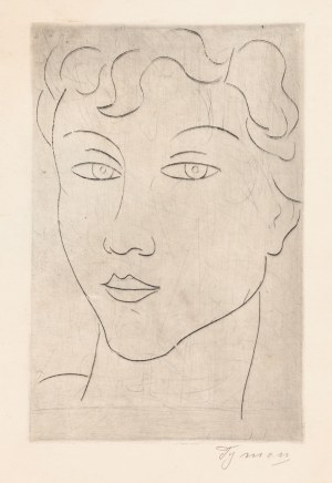 Tymon Niesiołowski (1882 Lwów - 1965 Toruń), Portret kobiety