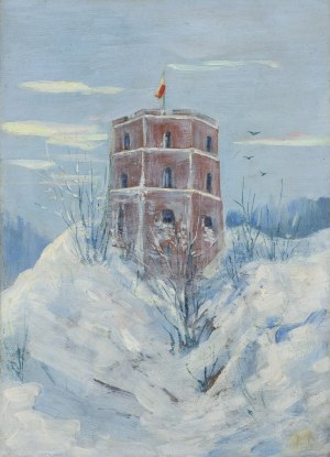 Łucja Bałzukiewicz (1887 Wilno - 1976 Lublin), Wieża Zamkowa w Wilnie, przed 1946