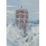 Łucja Bałzukiewicz (1887 Vilnius – 1976 Lublin), The Castle Tower in Vilnius, before 1946