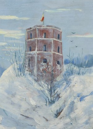 Łucja Bałzukiewicz (1887 Wilno - 1976 Lublin), Wieża Zamkowa w Wilnie, przed 1946