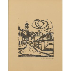 Halina Sukiennicka (1900–1998), Vilnius. A Small Street, 1969