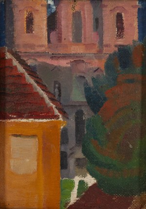 Zbigniew Kaliszczak (1903 Wilno - 1985 ), Wileński widok, lata 20.-30. XX w.