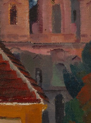 Zbigniew Kaliszczak (1903 Wilno - 1985 ), Wileński widok, lata 20.-30. XX w.