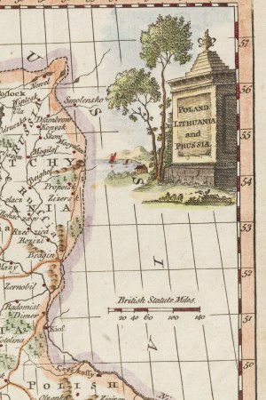 Thomas Kitchin (1718 - 1784 ), Polska, Litwa i Prusy, 1770