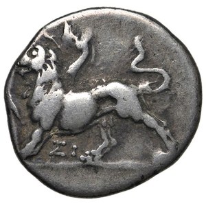 Řecké mince – SIKYONIA Sikyon – Triobol nebo drachma (cca 330–28...