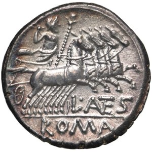 Roman coins Republic - Antestia - L. Antestius Gragulus - Denarius (136 B...