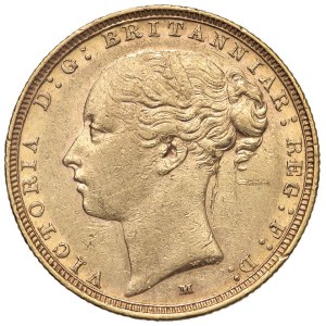 Foreign coins - AUSTRALIA Victoria (1837-1901) Pound 1887 M - KM 7...