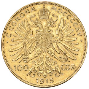 Foreign coins - AUSTRIA Franz Joseph I (1848-1916) 100 Crowns 1915...