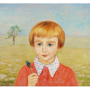 Wlastimil HOFMAN (1881-1970), Portret chłopczyka, 1942