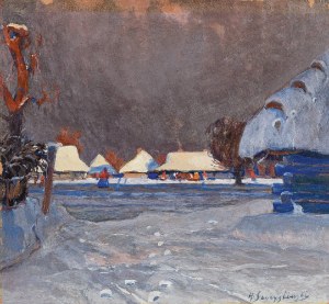 Henryk SZCZYGLIŃSKI (1881-1944), Po śnieżycy
