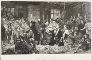 Henryk REDLICH (1838-1884), według Jana MATEJKI (1838-1893), Unia Lubelska 1569 rok, 1881/1882
