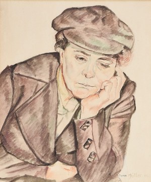 Szymon MÜLLER (1885-1942), Młody Żyd, 1920