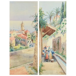 Luigi ALLAVENA (1878-1959), Para obrazów