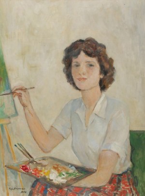 Zygmunt BRUNNER (1878-1961), Portret, 1950