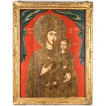 Icon depicting the Virgin Skopiotissa (or Virgin of Mount Skopos) - 18th century