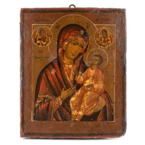 Russian Icon depicting the Mother of God of the Passion (Strastnaja) - 19th century